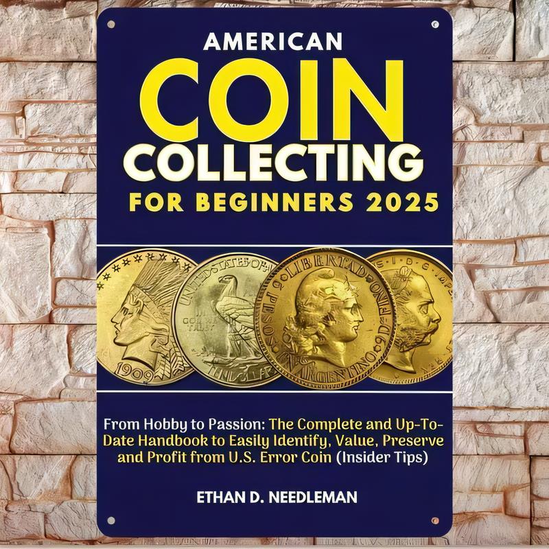 Vintage Collectible Tins - Placa de Metal Vintage 2D para