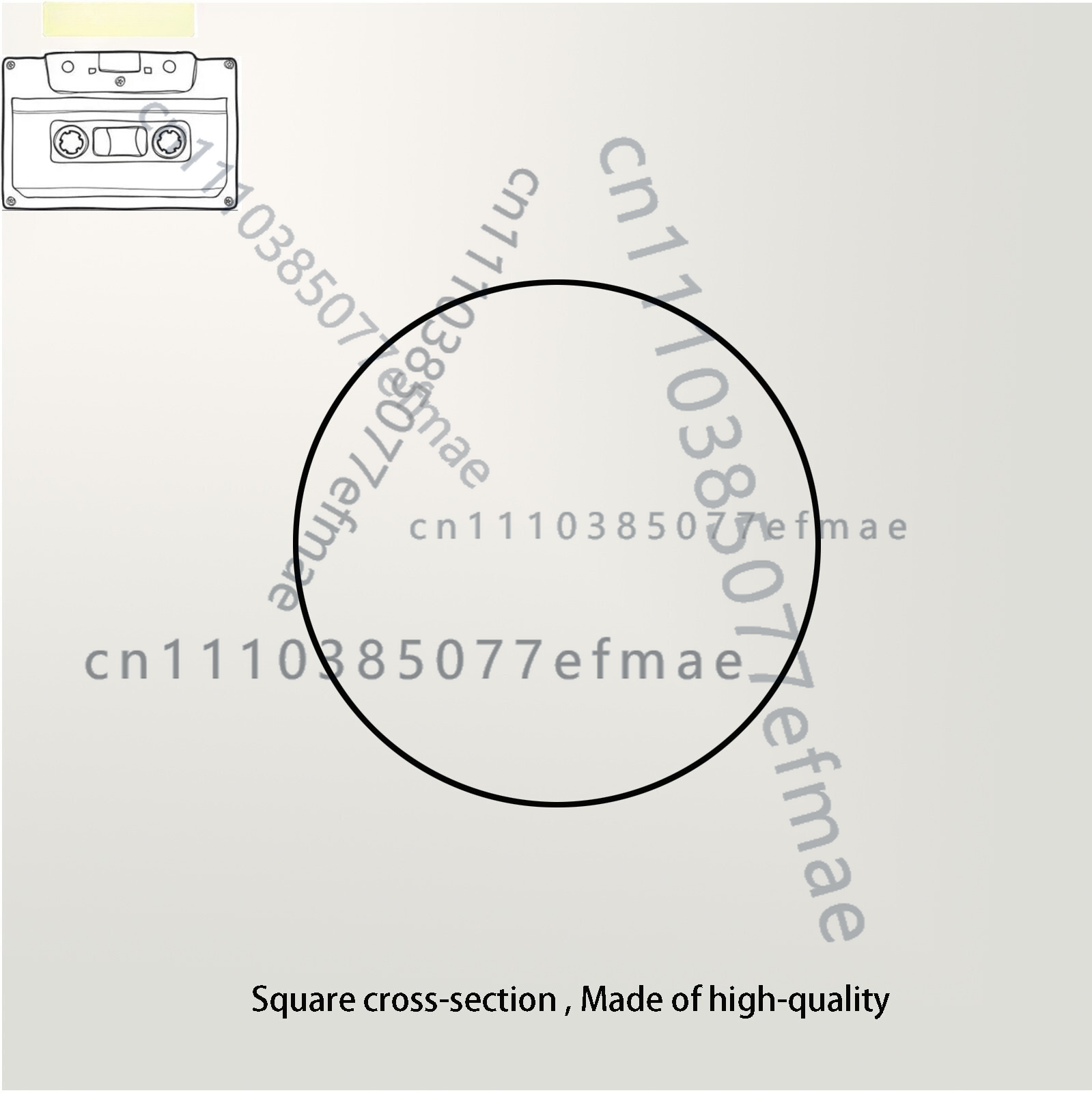 Cassette Walkman Belt - Correia para Walkman Sony WM-GX53 WM-GX54