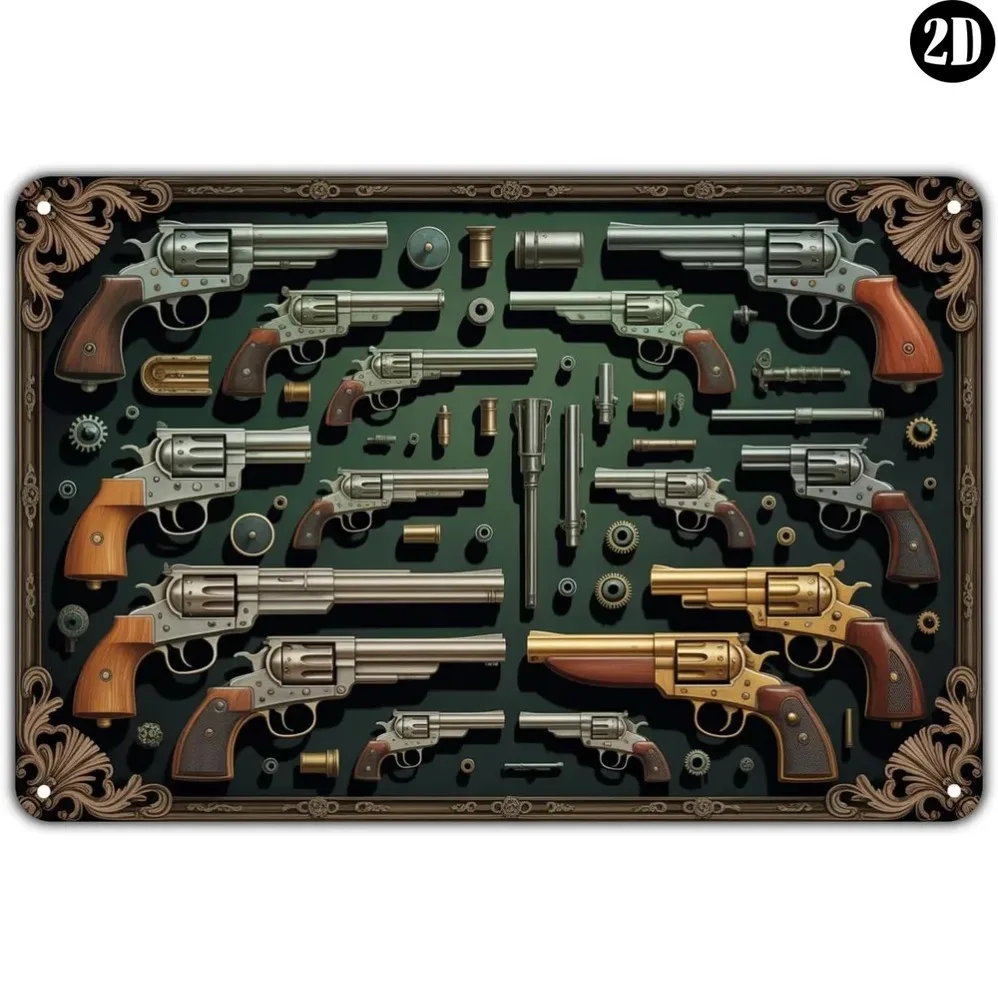 Vintage Collectible Tins - Placa decorativa de metal antiga, com