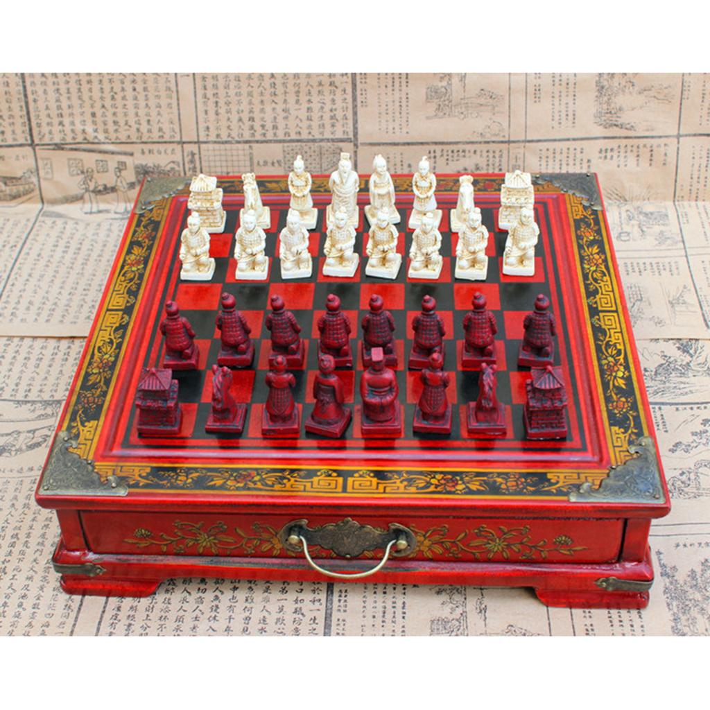 Conjunto de Xadrez Chinês Vint - Vintage Collectible Board Games avaliação e preço